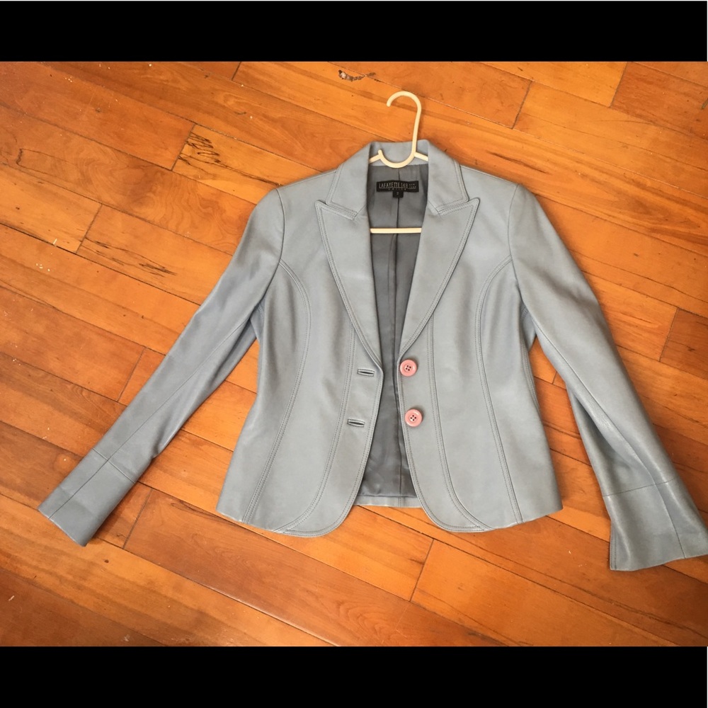 Lafayette 148 leather jacket